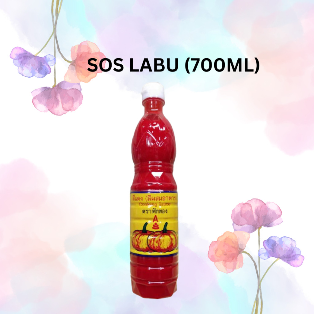 Sos Labu Thailand 700ml/ Sos Siam/ Sos Merah/ Sos Warna Tambahan Thai ...