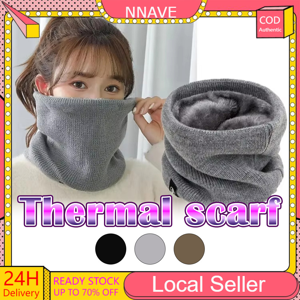 Solid Color Knitted Neck Warmer Korean Style Fashion Cold Proof Collar ...