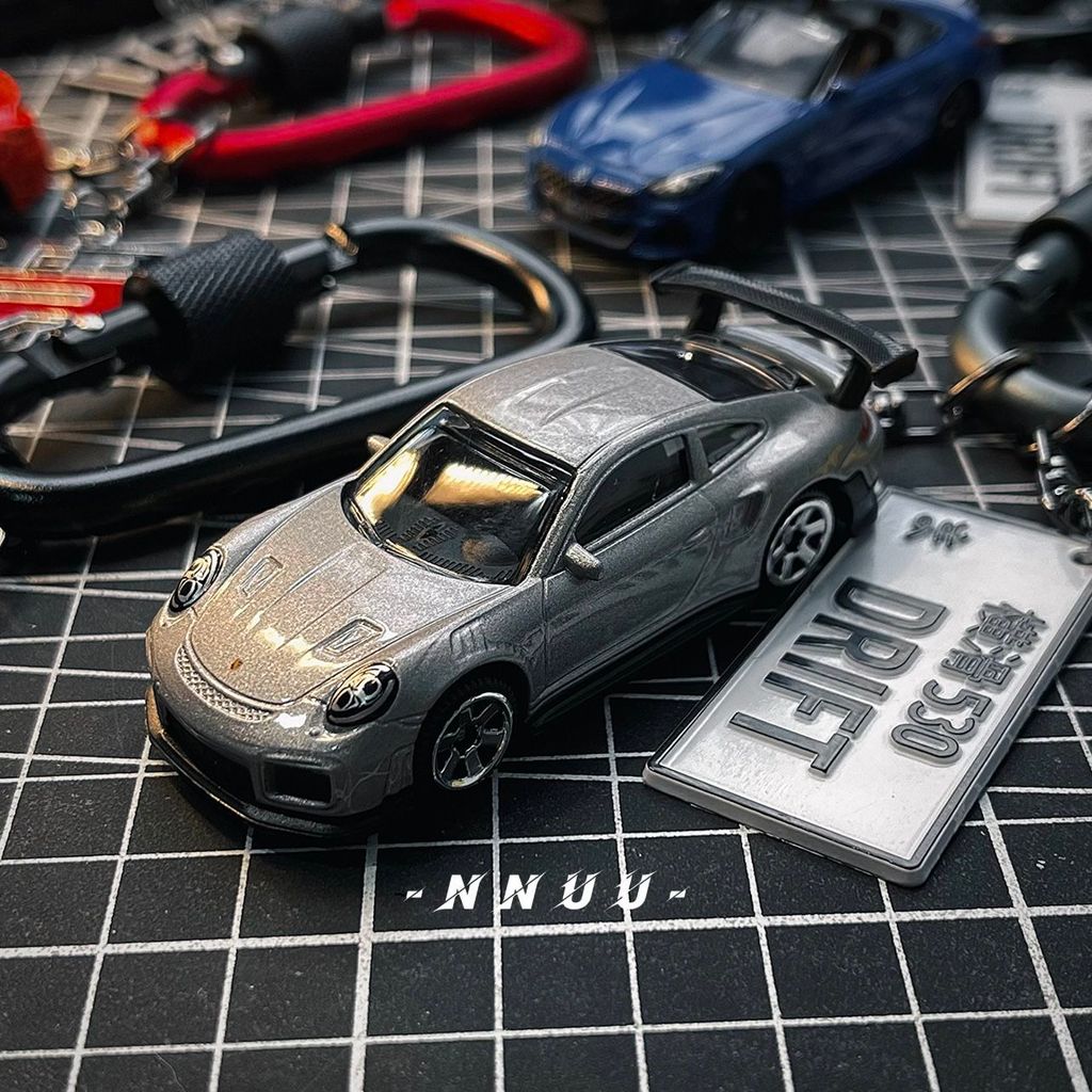 Porsche 911 Alloy Car Model Keychain Handmade Customized for Boys ...