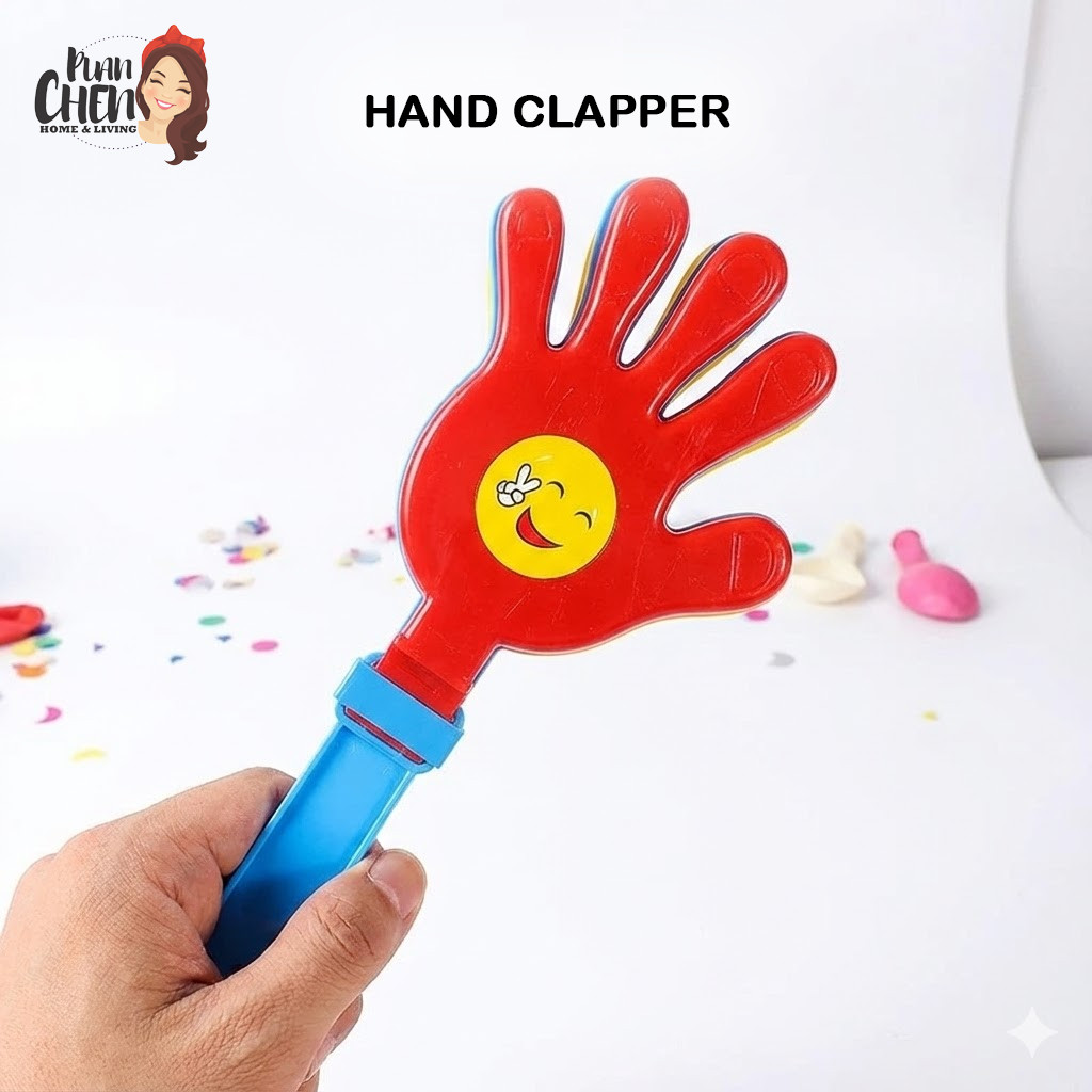 Cheering Toys Party Hand Clapper Cute Smiley Face Toys Fun Games Party ...