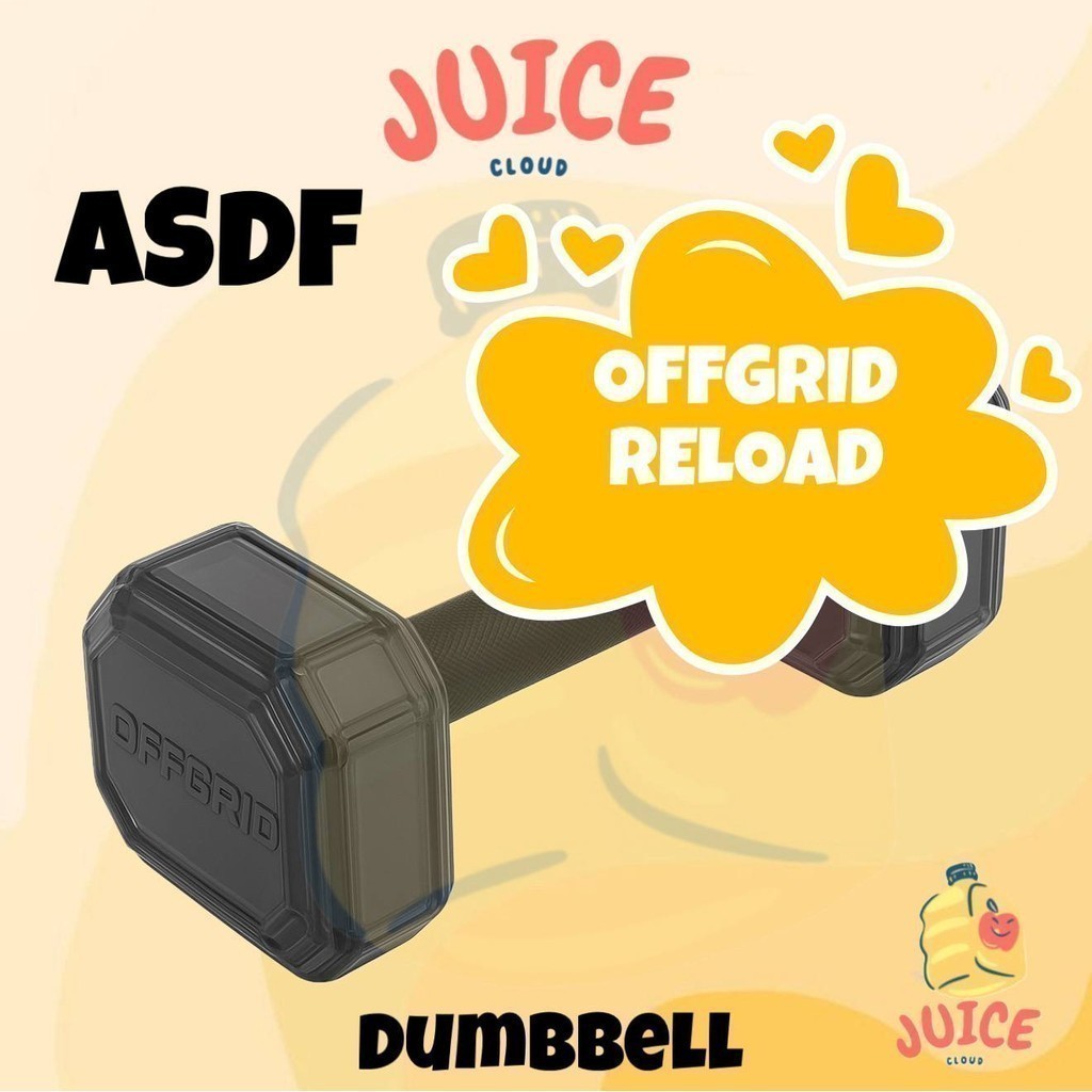 OFFGRID RELOAD Smoked Hex Dumbbell - Durable Strength Training UNPLUG ...