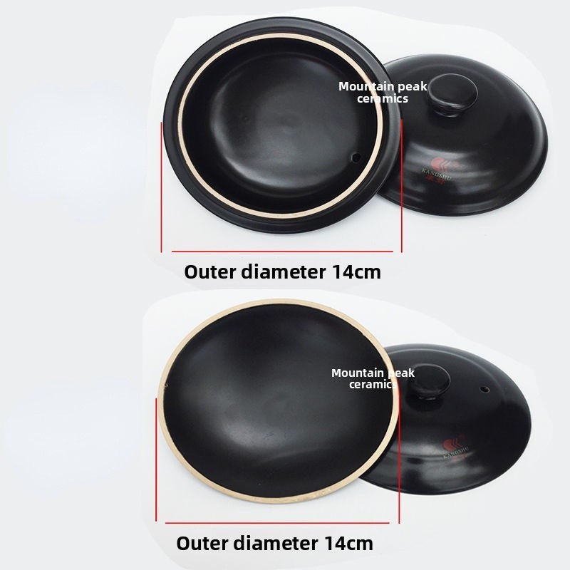 Single Lid Casserole Lid High Temperature Resistant Universal round ...