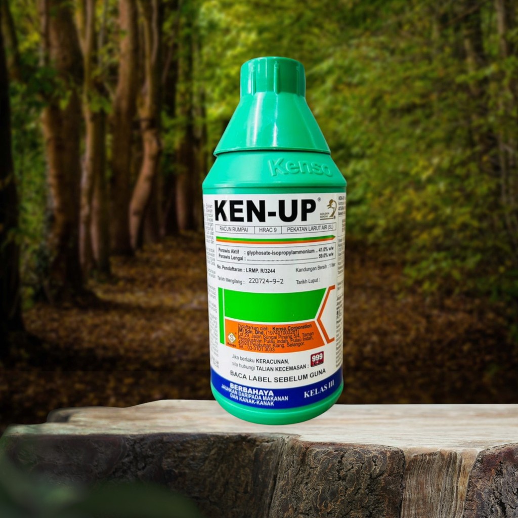 1L KEN-UP Glyphosate 41% Weed Killer Herbicide ( Racun Rumpai / Lalang ...