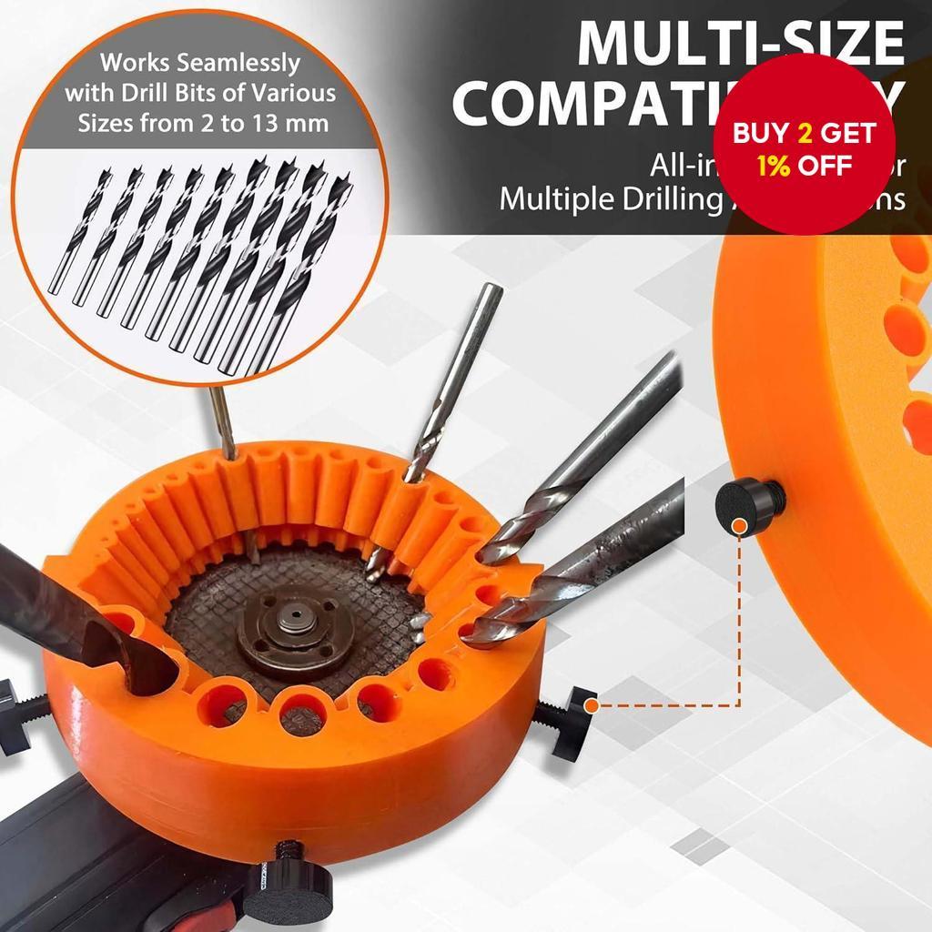 New Drill Bit Sharpener for Angle Grinders, 125 mm Tool for 2 to 13 mm ...