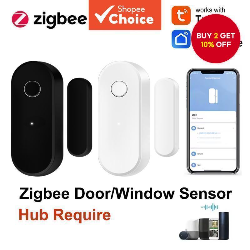 Tuya Zigbee Door Sensor Smart Home Open Close Detector Smart Life ...