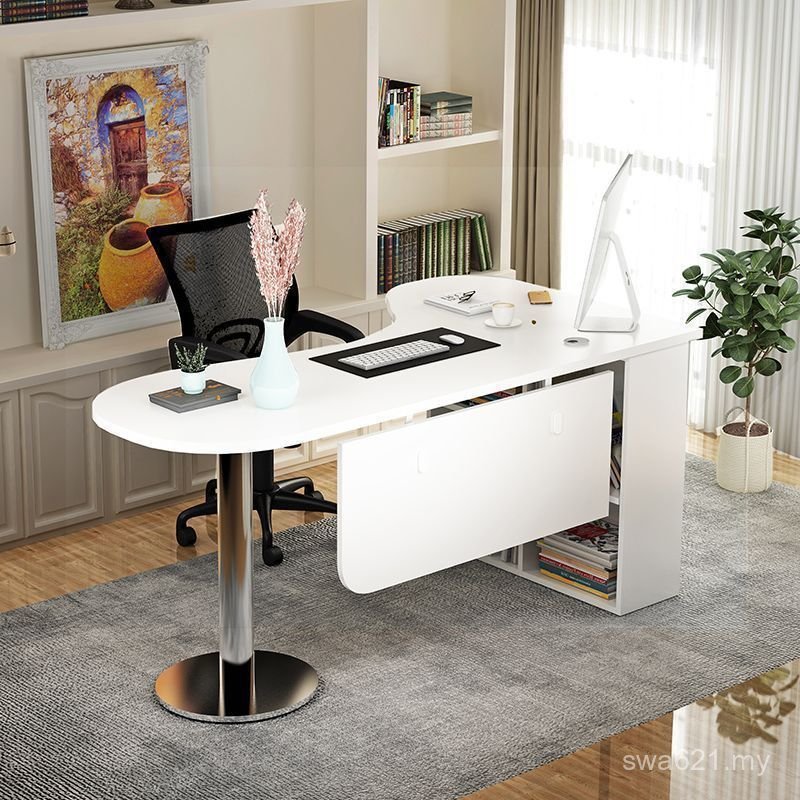 Study Desk Simple Bookcase Desk Modern Anchor Hospital Computer Desk ...