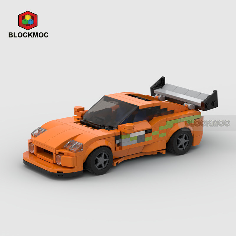 MOC Building Blocks supra MK4JDM speed and Passion Suitable for Lego ...