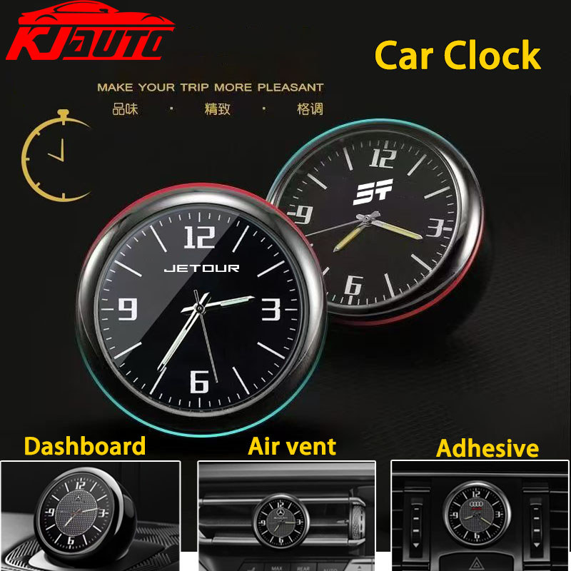 Jetour Car Clock Luminous Min Digital Watch Mechanics Quartz Clocks Car ...