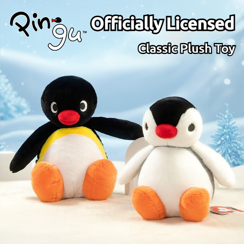【PPXD】 Genuine Pingu Family Plush Doll Cute Penguin Soft Toy Cartoon ...