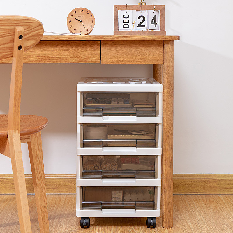 Office a4 File Cabinet Plastic Multi-Layer Sorting Crack Drawer Storage ...