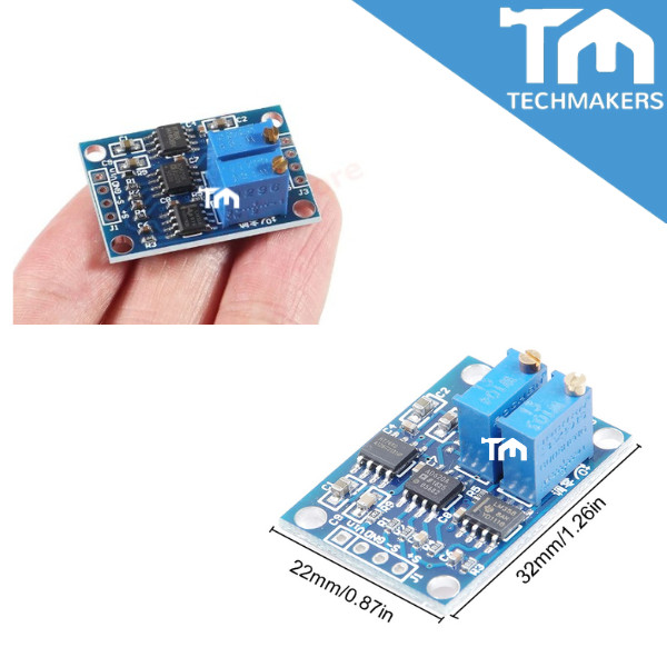 AD620 Transmitter DC 3-12V Adjustable Small Signal Amplifier Voltage Instrumentation Amplifier Module High Precision