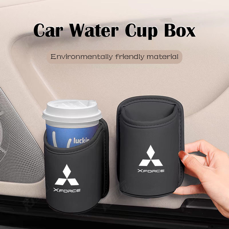 Mitsubishi Xforce Car Door Storage Box Car Storage Bag Water Cup Holder ...