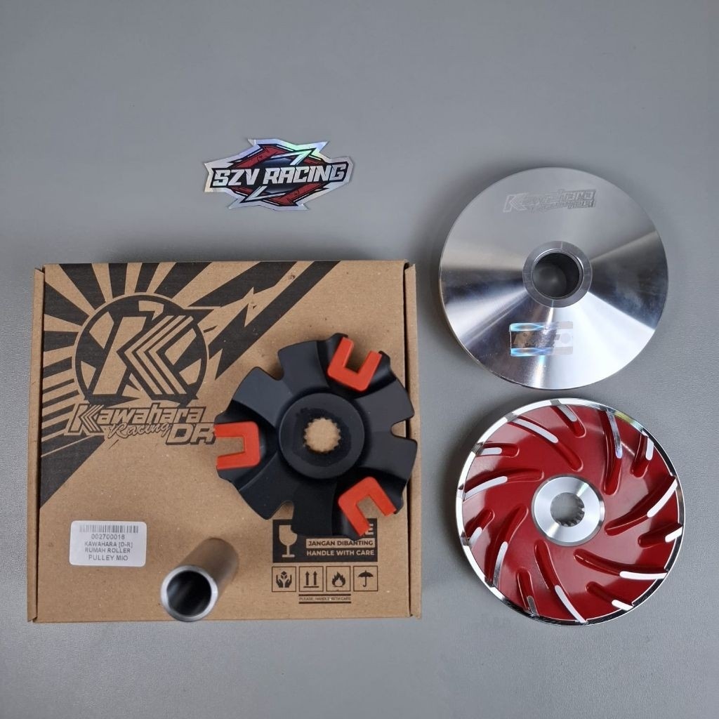 PULLEY SET PULLY ROLLER HOUSING KAWAHARA RACING MIO SPORTY SMILE NOUVO ...