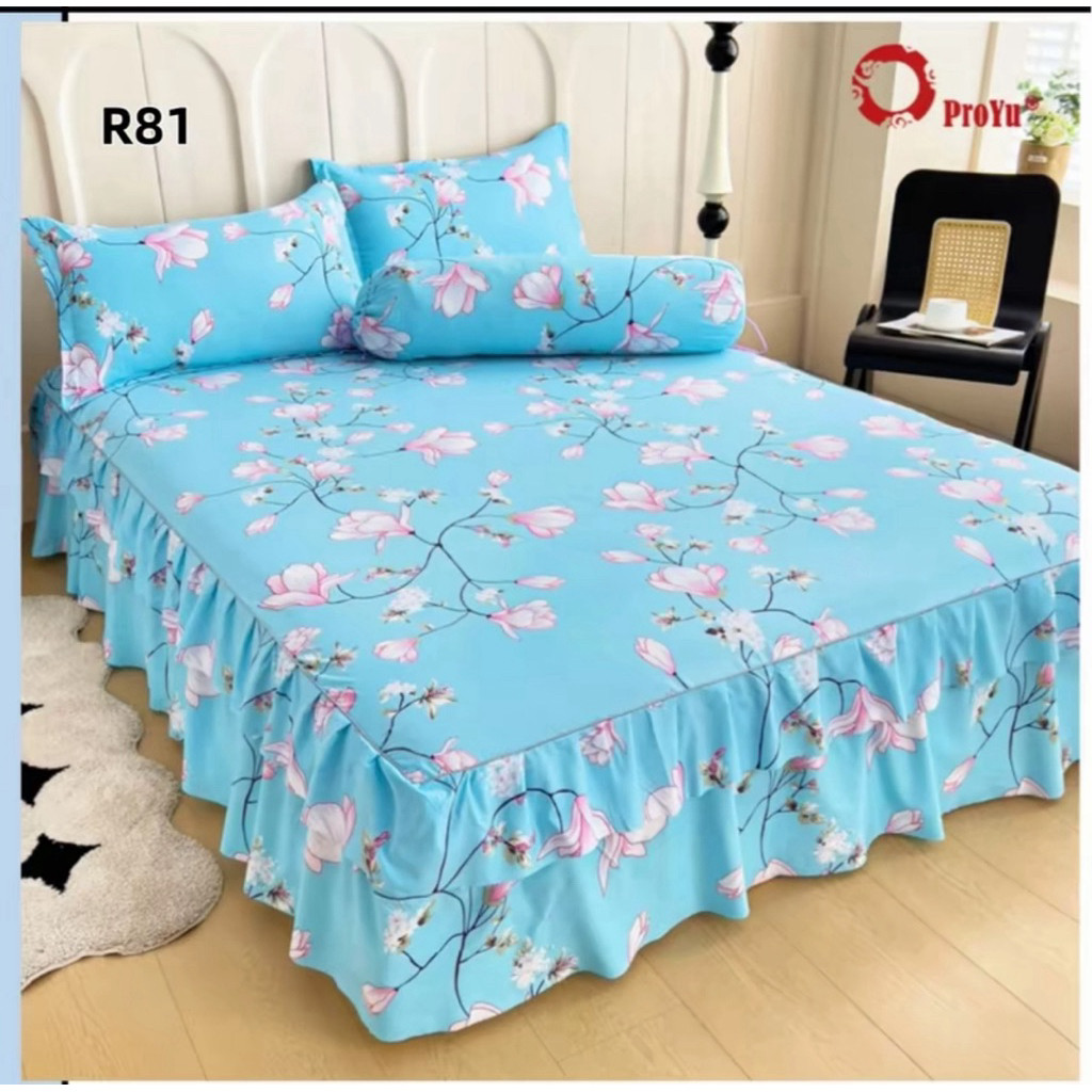 CADAR ROPOL (4IN1) SET BEROPOL SIZE QUEEN/KING 16 INCH READY STOCK ...