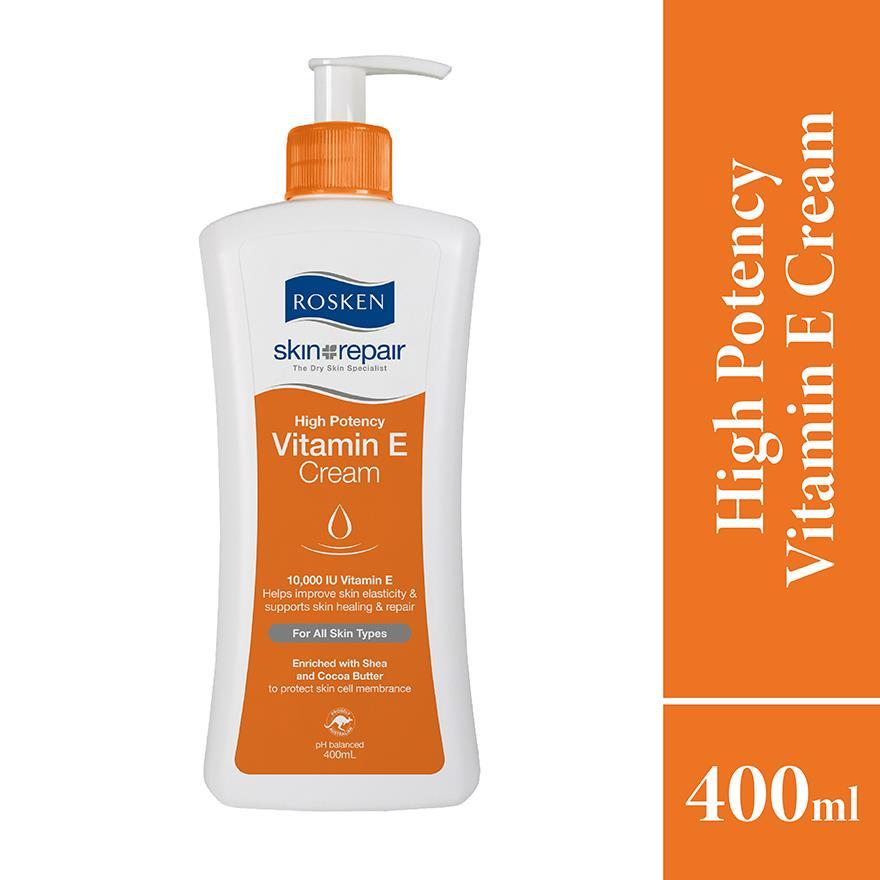 ROSKEN High Potency Vitamin E Cream 400ml | Shopee Malaysia