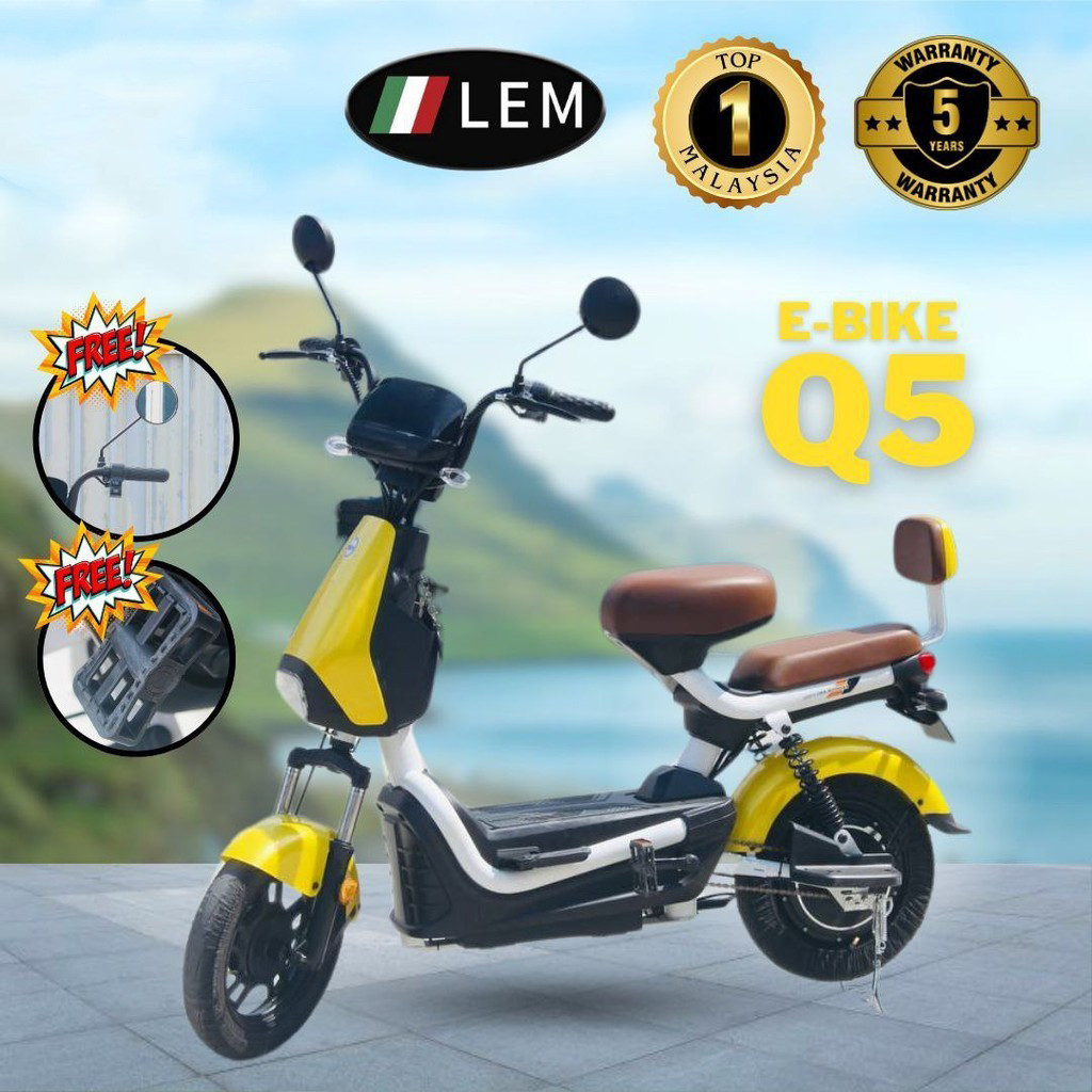 ★LEM★ NEW !!! Q5 (E-BIKE/E-SCOOTER) Electric Bike / Electric Scooter ...