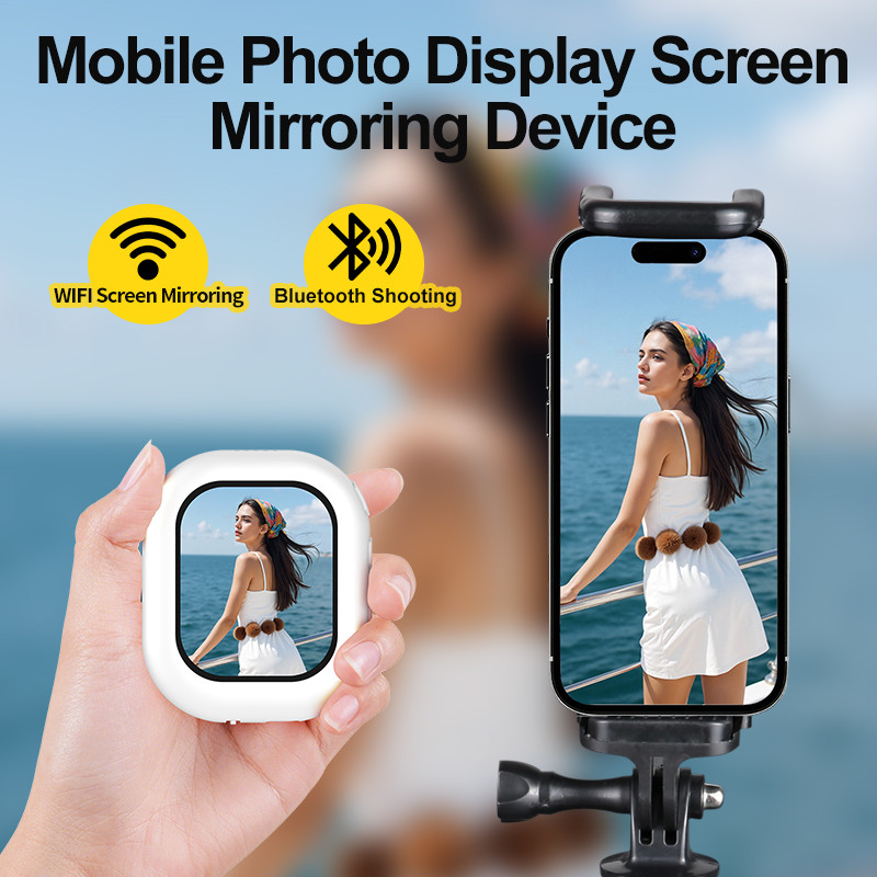 Magnetic Phone Screen Extender with Touch Zoom Lens & Bluetooth Remote ...