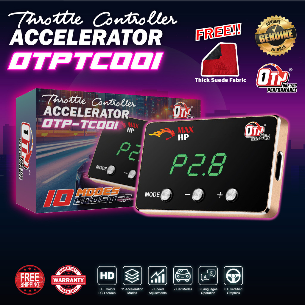 OTP - TC001 ELECTRONIC THROTTLE CONTROLLER PERODUA BEZZA AXIA MYVI GEN3 ...