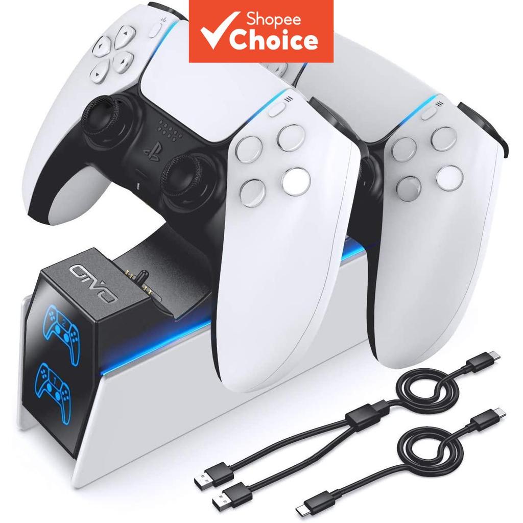 OIVO PS5 Charging Station, Playstation 5 PS5 Controller Charger Station ...