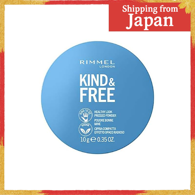 RIMMEL Kind & Free Pressed Powder Compact for Face – Natural Finish ...