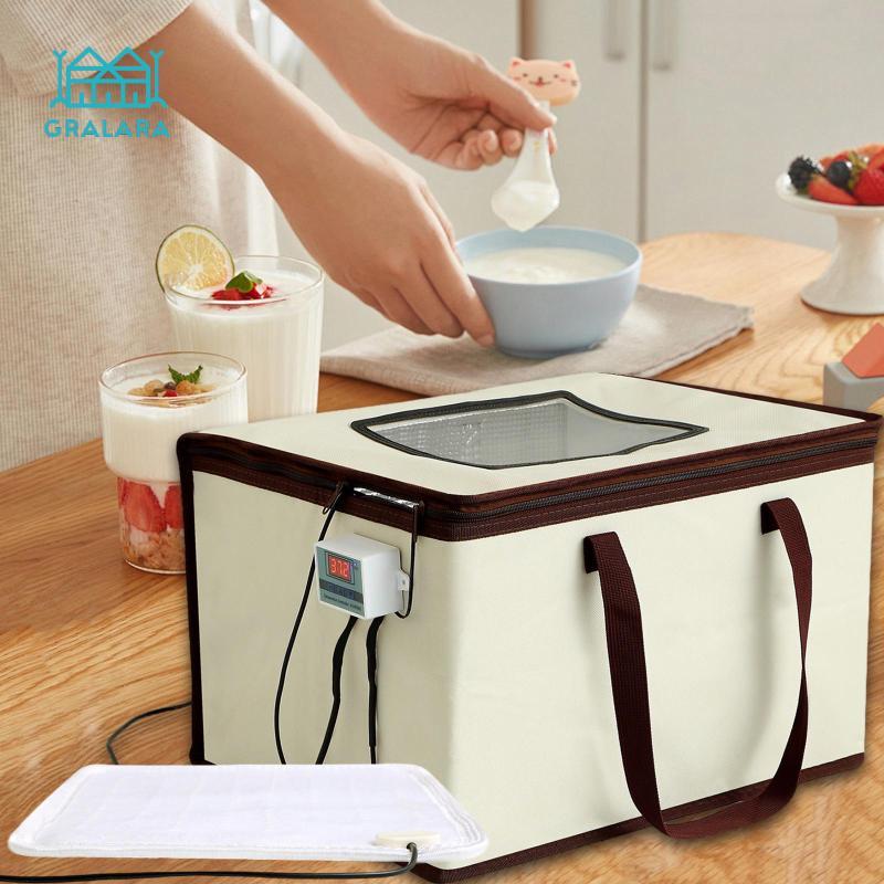 Gralara Bread Proofer Temperature Control with Handle Warming Mat View ...