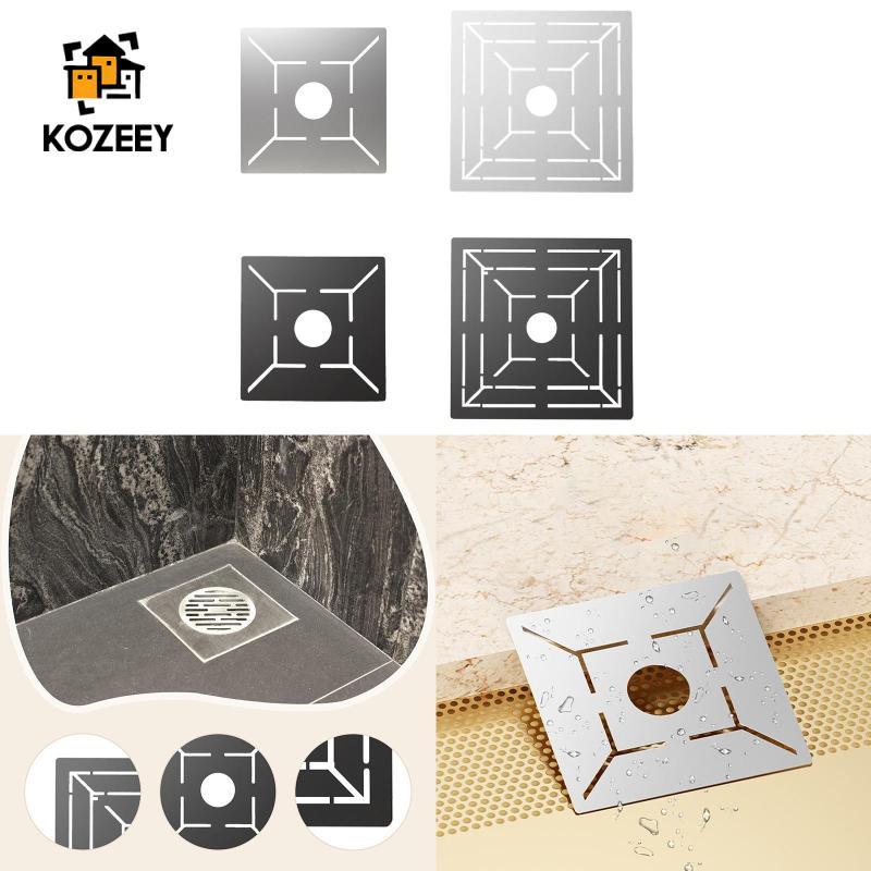 KOZEEY Tile Measuring Tool Positioning Tool Stainless Steel Ruler ...