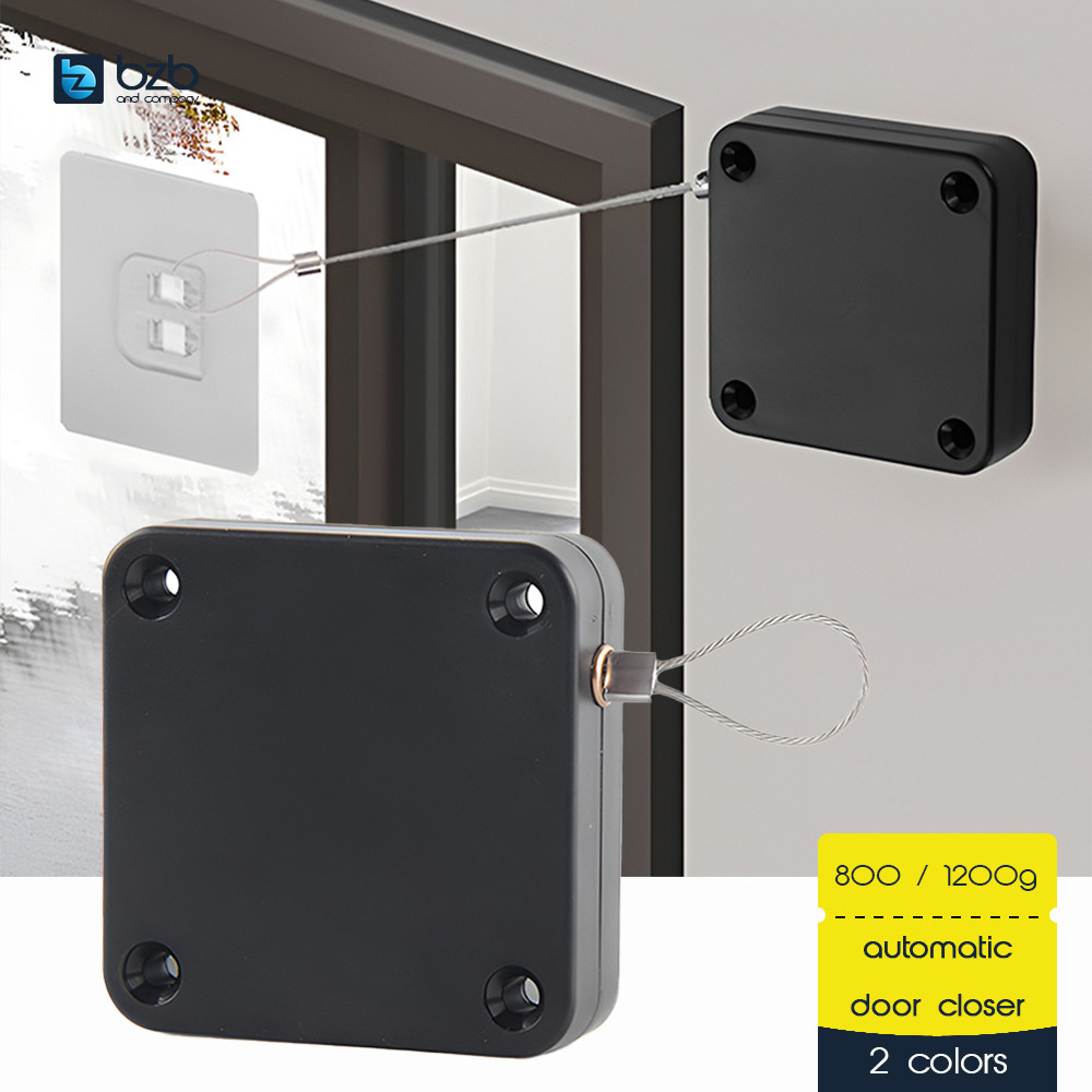 Automatic Door Closer Bracket Wire Rope Soft-Close Home Office Doors ...