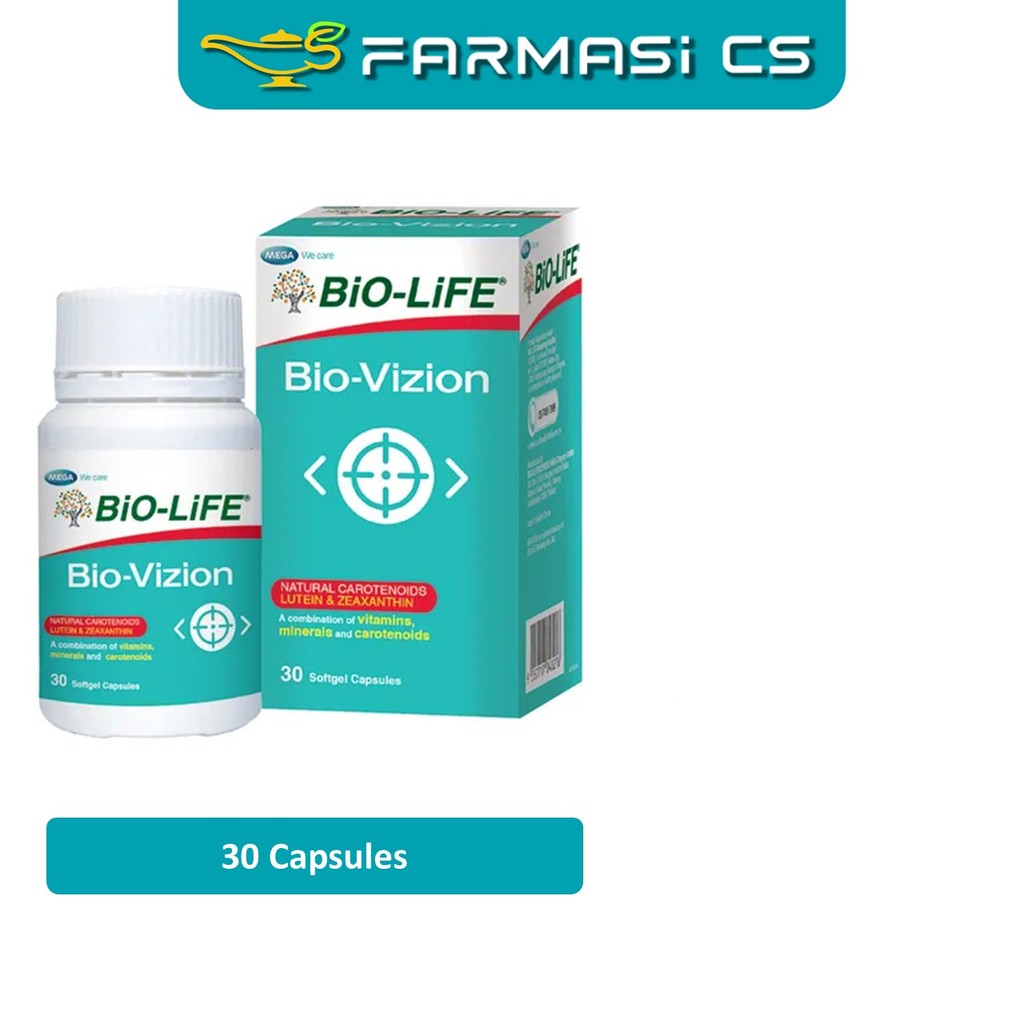 PROMO Bio-Life Bio-Vizion 30 capsules EXP:05/2026 [ Farmasi CS ...