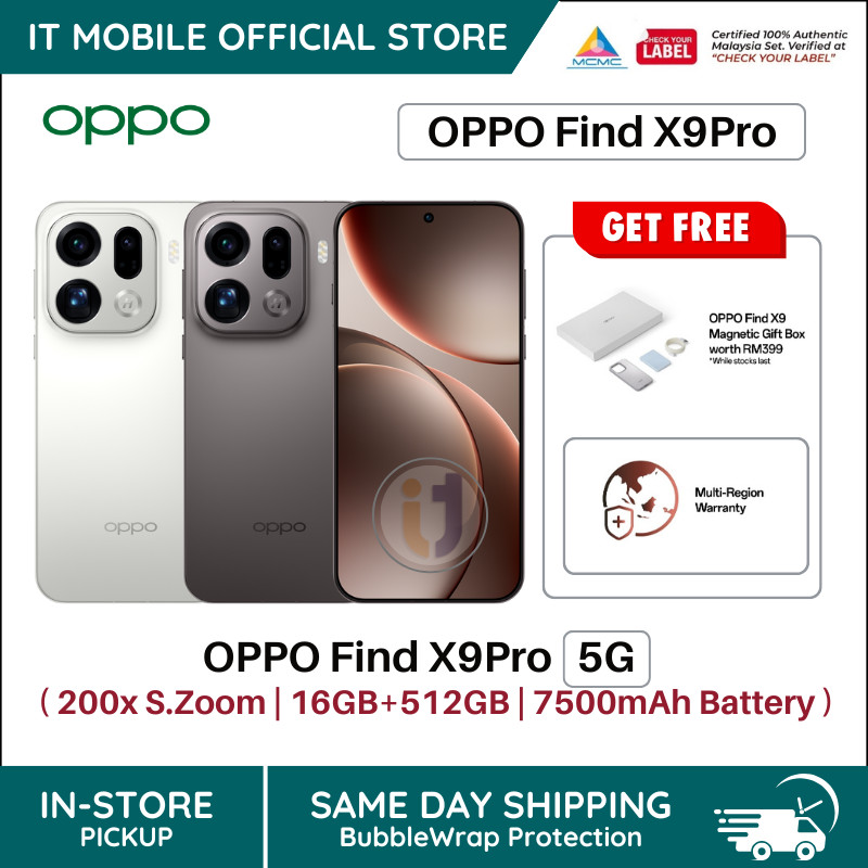 OPPO Find X9 5G 12+512GB - Smartphone Sbloccato, Display ProXDR 6.59 120Hz, Fotocamera Hasselblad 50 MP, Batteria 7025 MAh