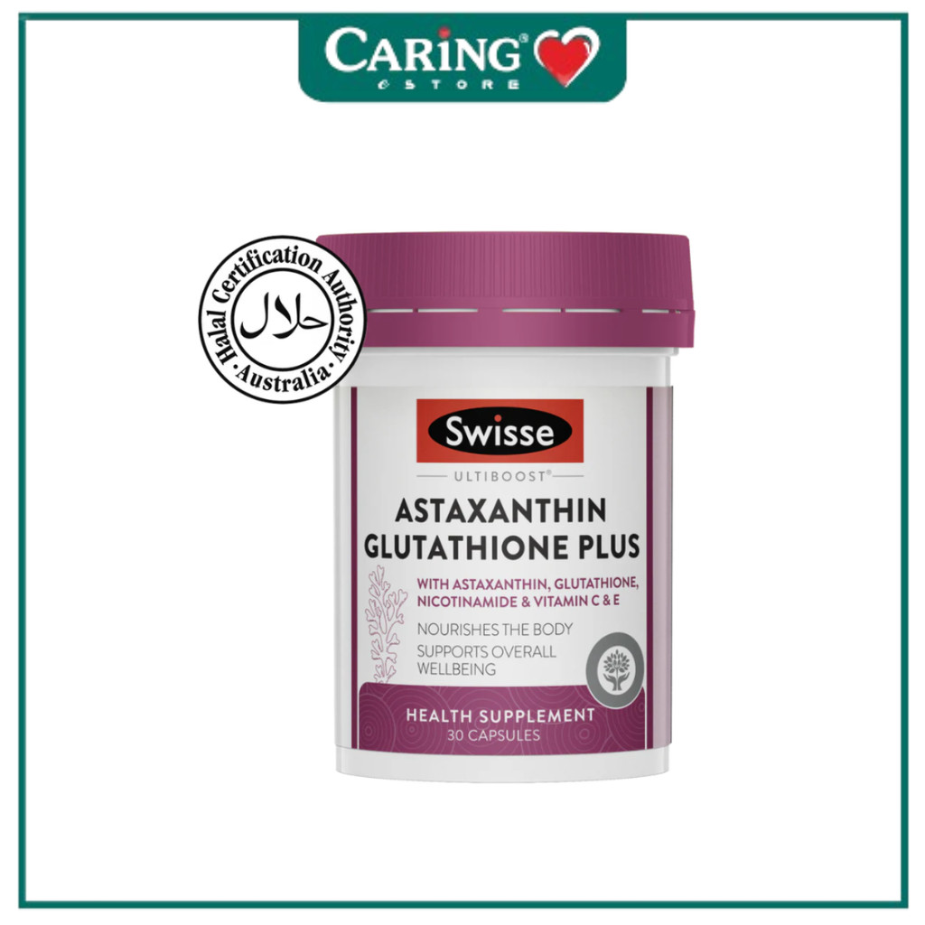 glutathione benefits weight loss SWISSE ULTIBOOST ASTAXANTHIN GLUTATHIONE PLUS 30 CAP