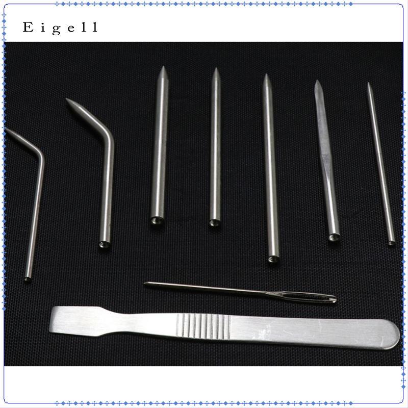 Eigell 9x Stainless Steel FID Lacing Smoothing Tool For Strings Laces ...