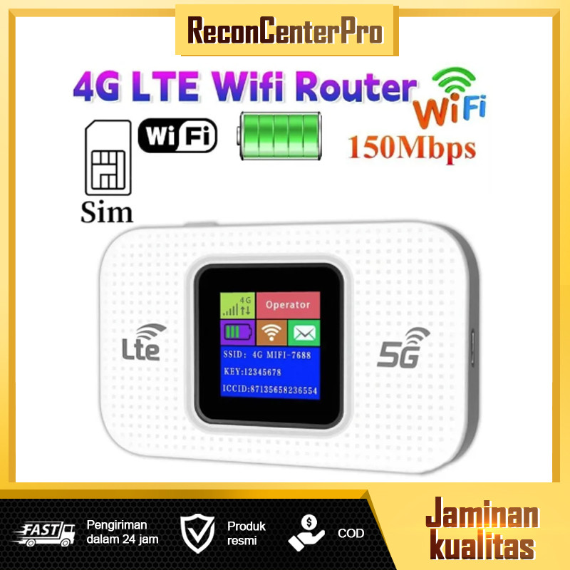 Modem WiFi 5G Mini Hotspot Kad SIM 600Mbps Sesuai Rumah Pejabat ...