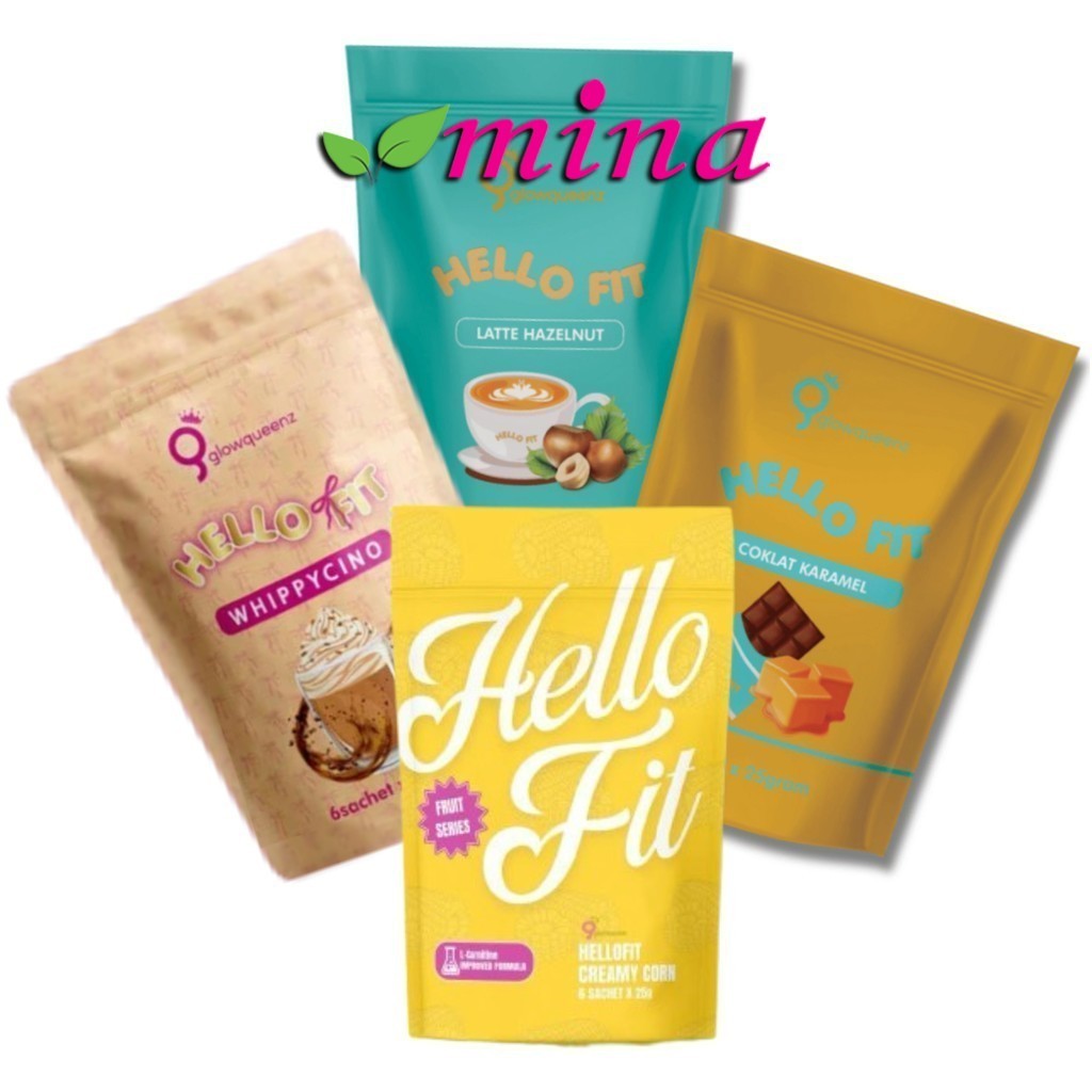 HELLO FIT Hellofit 6s Coklat Karamel Chocolate Caramel Latte Hazelnut ...