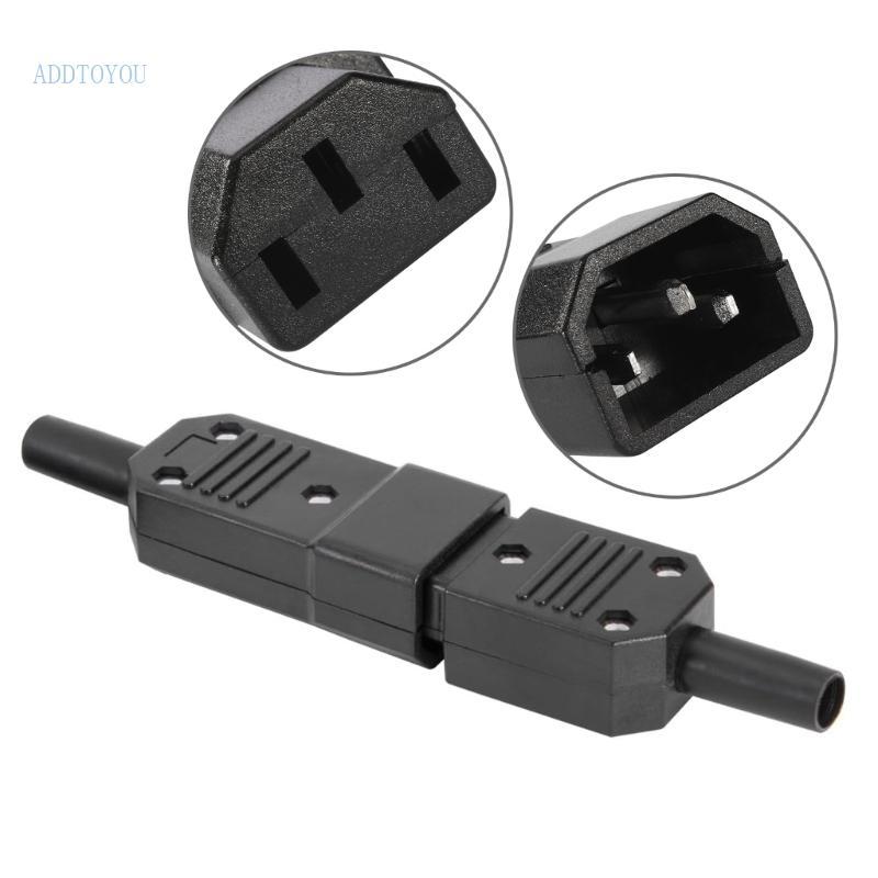 【3C】 5Pcs PDU UPS Power Adapter IEC C13 Female Adaptor IEC 320 C14 3 ...