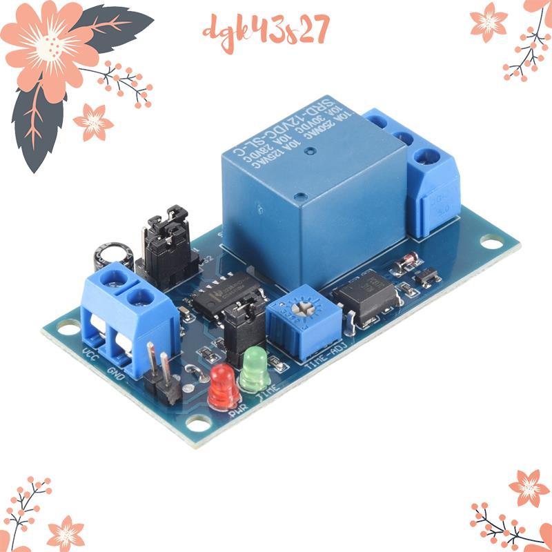 12V DC Delay Relay Delay Turn on / Delay Turn Off Switch Module with ...