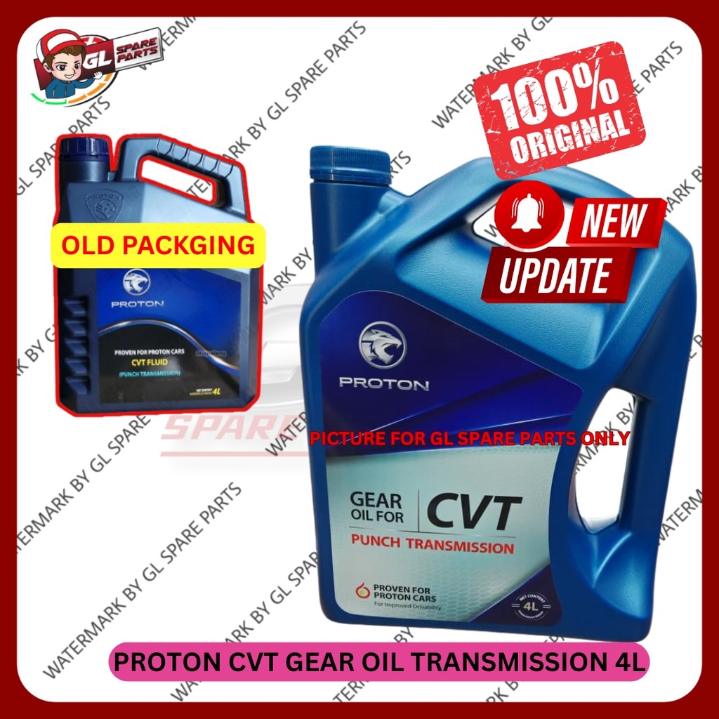 100% ORIGINAL PROTON CVT TRANSMISSION FLUID FLX PREVE EXORA BOLD