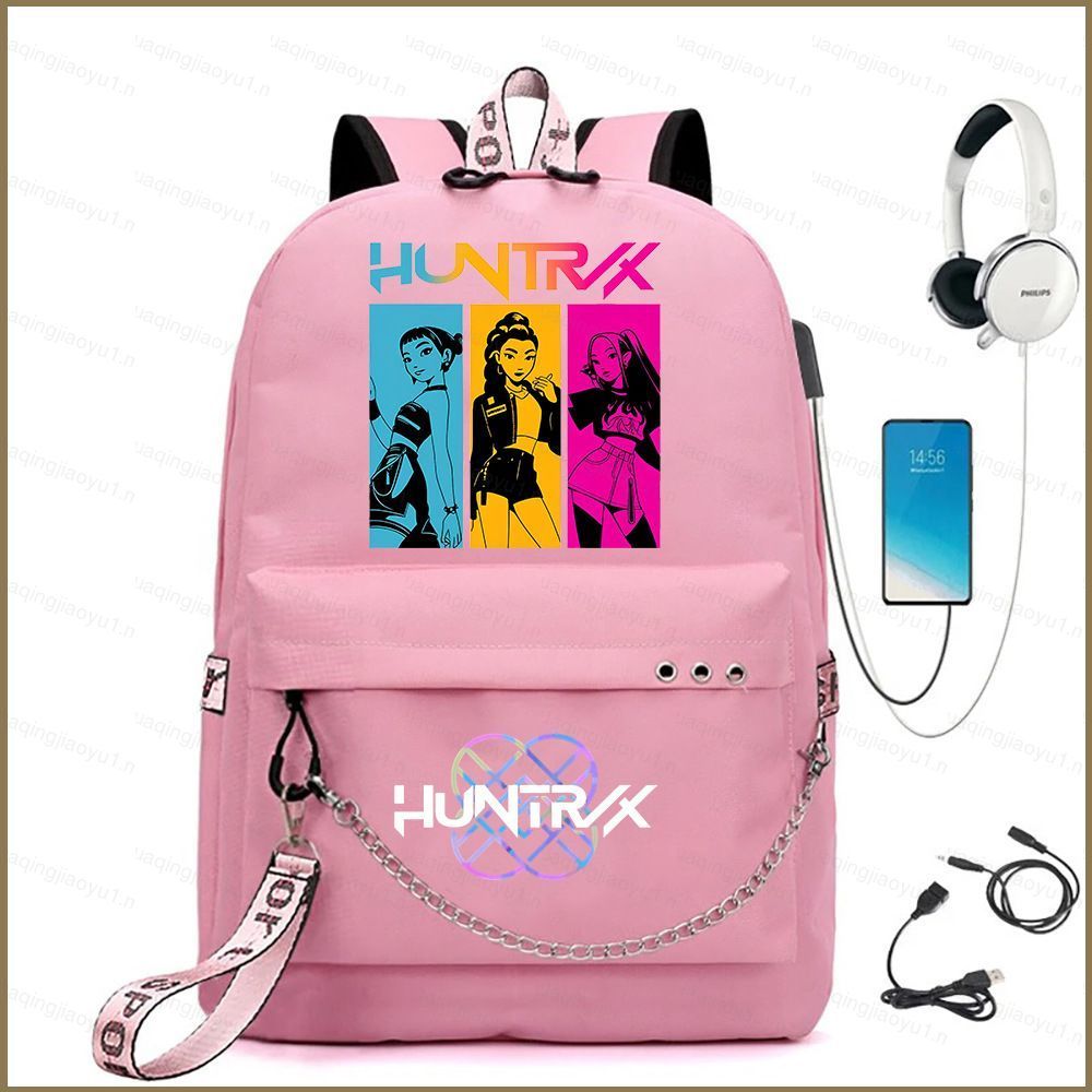 HQ K-Pop Demon Hunters Backpack for Student Large Capacity Lightweight ...
