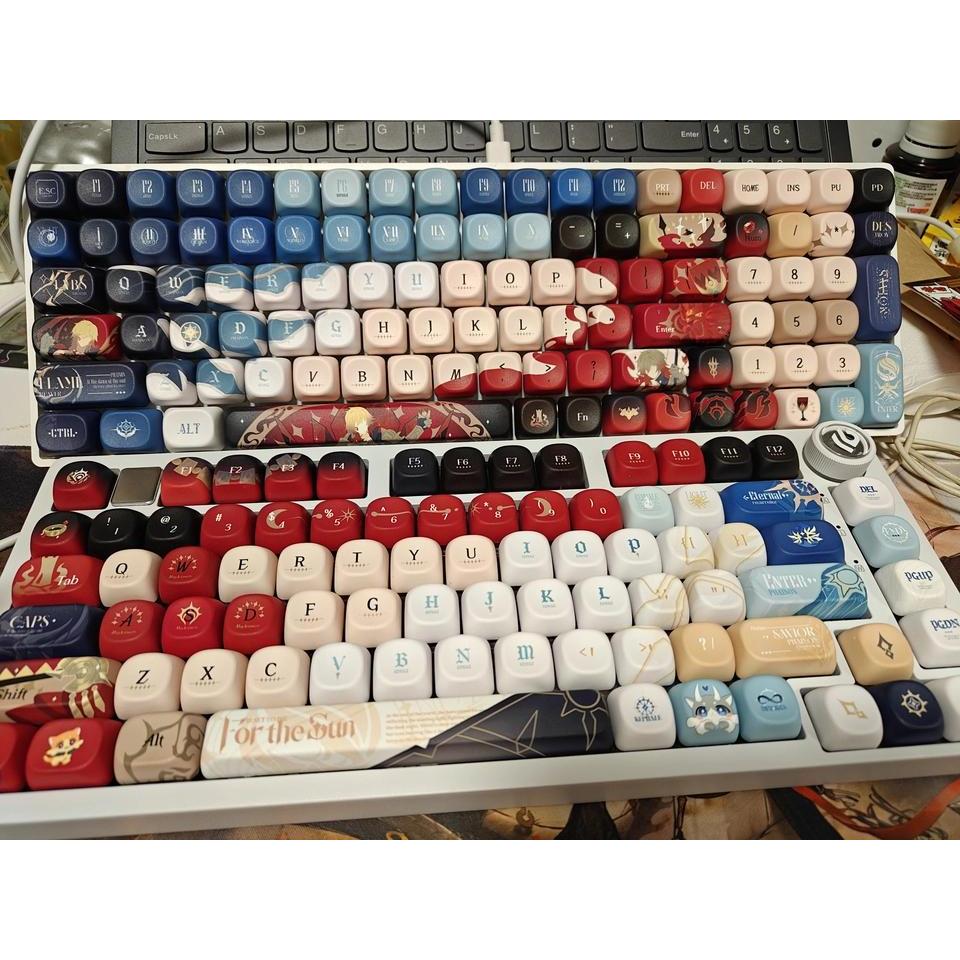 Mydei Keycaps 120 Keys Cherry / MOA Profile PBT Wooting Aula F75 ...