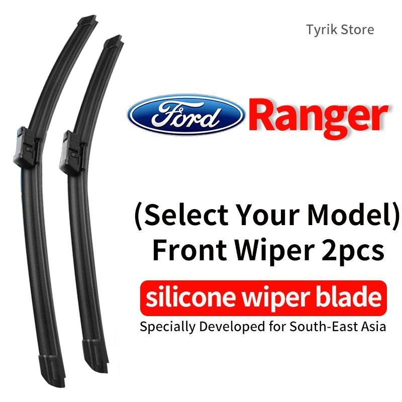 Ford Ranger Wiper Blade Set Pair for All Year Model Ranger Car Front ...