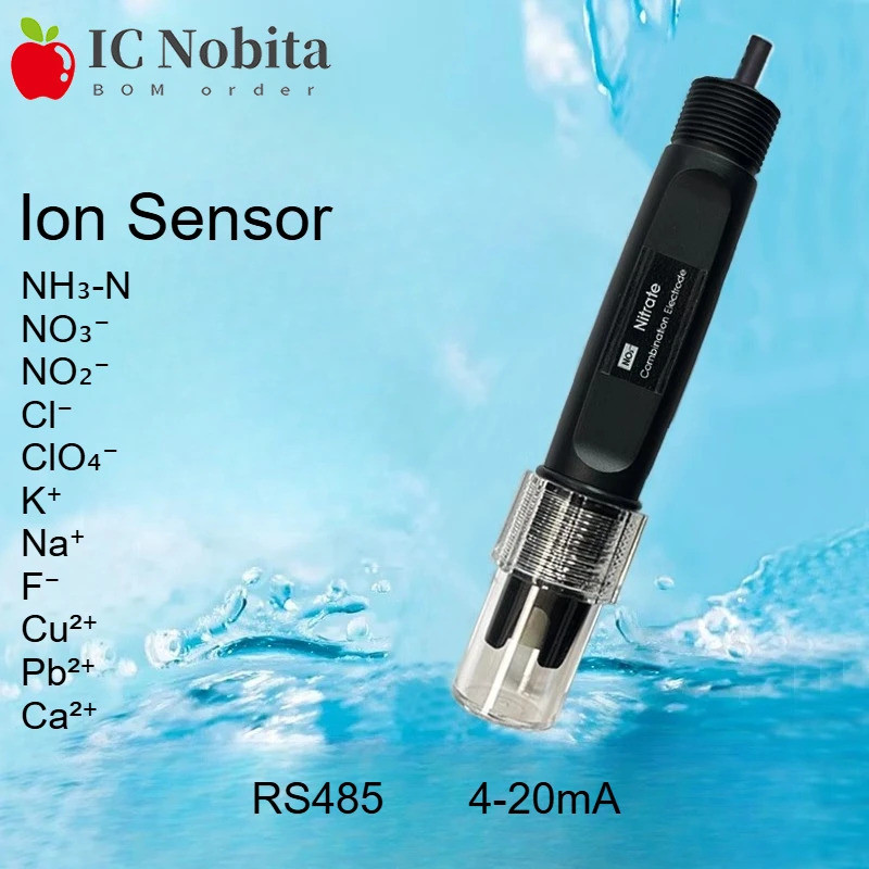 Water Quality Sensor Ammonia Nitrogen Detector with Fluoride Potassium ...