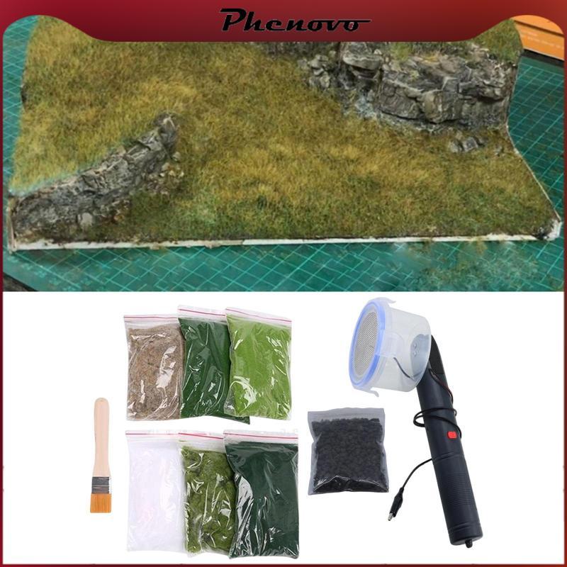 [Phenovo] Static Grass Applicator Mini Static Grass Flocking for Layout ...