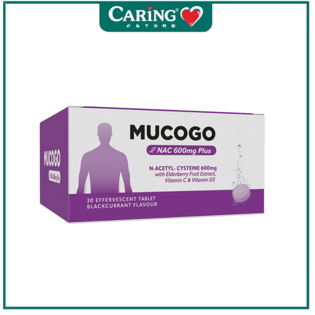 MUCOGO NAC 600MG PLUS 30S | Shopee Malaysia