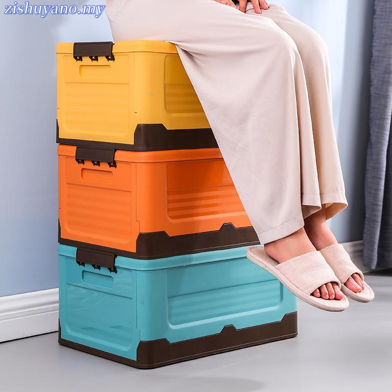 FB SO018 Collapsible Foldable Storage Box Bin Stackable Container Car ...