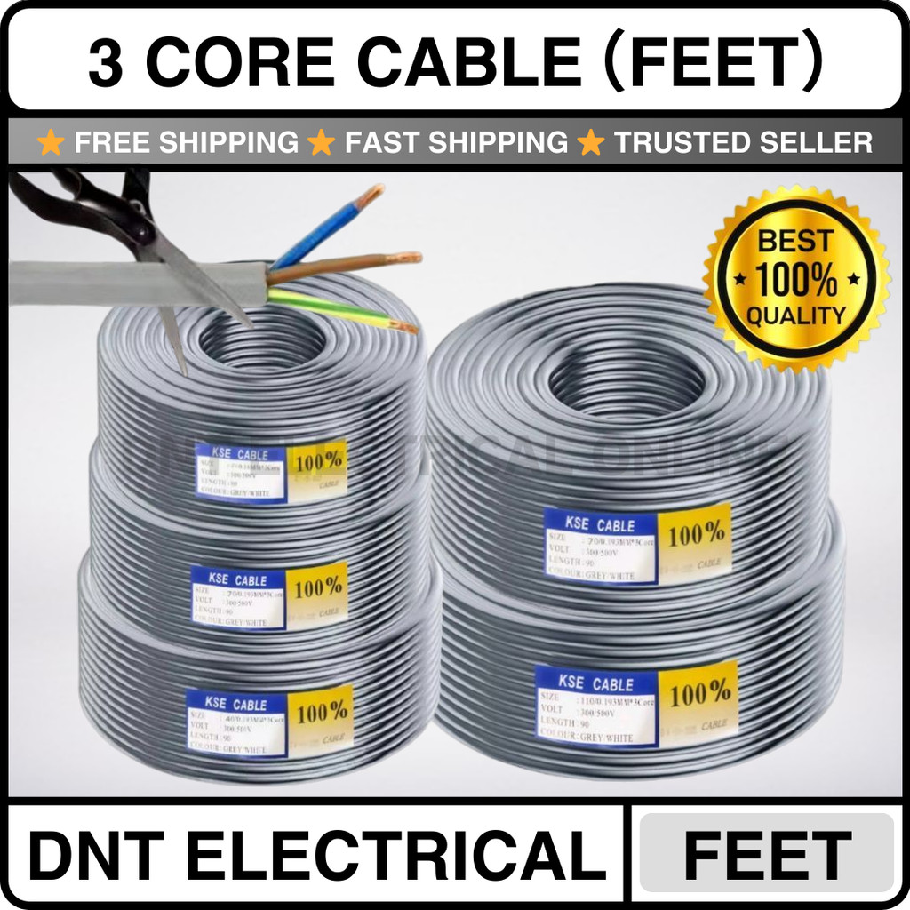 Buy cable 3 core Online With Best Price, Jul 2026 | Shopee Malaysia