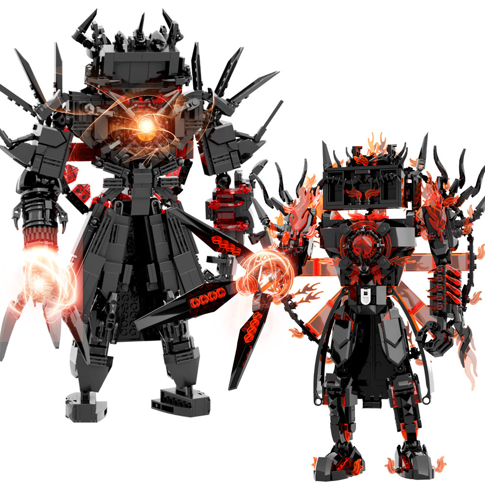 2026 Skibidis Toilete Figures Building Blocks Set Speakerman Cameraman ...