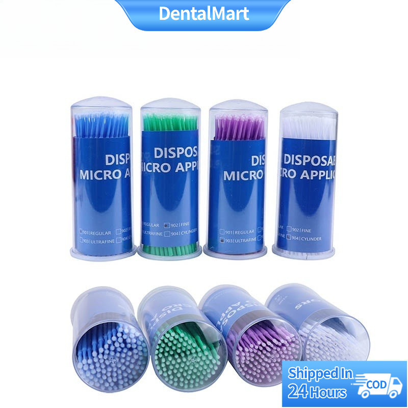 1Bottle Dental Micro Brush/ Disposable Microbrush Appliccator / Dental ...