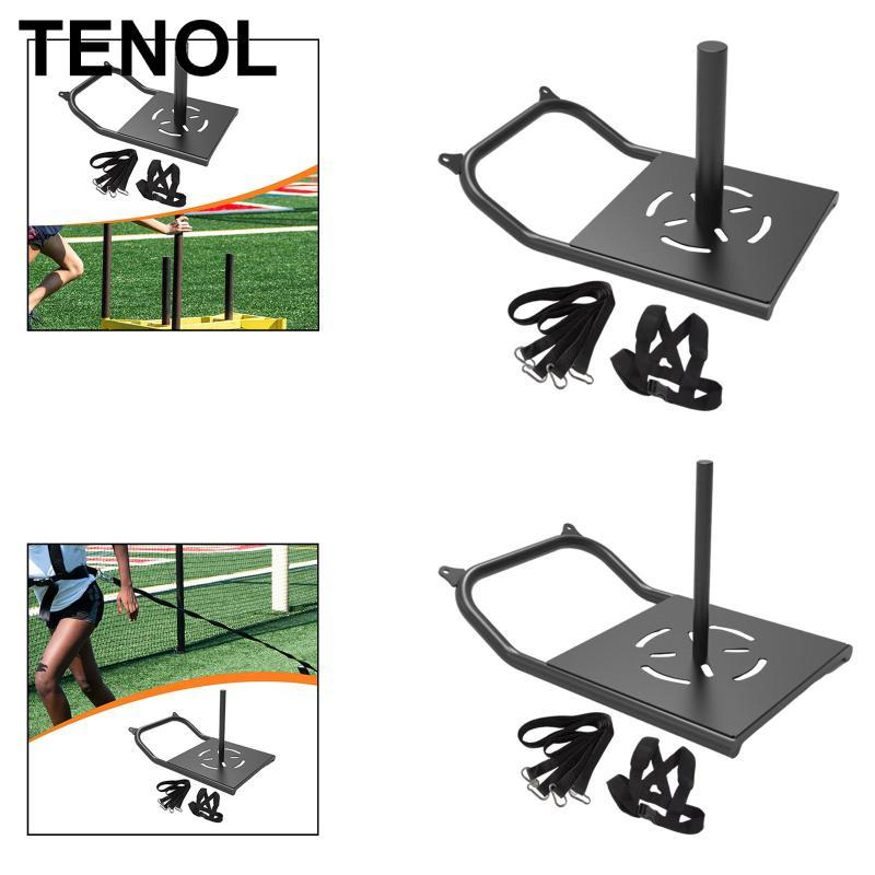 TENOL Black Weighted Sled Equipment for Pull And Push Training, for ...