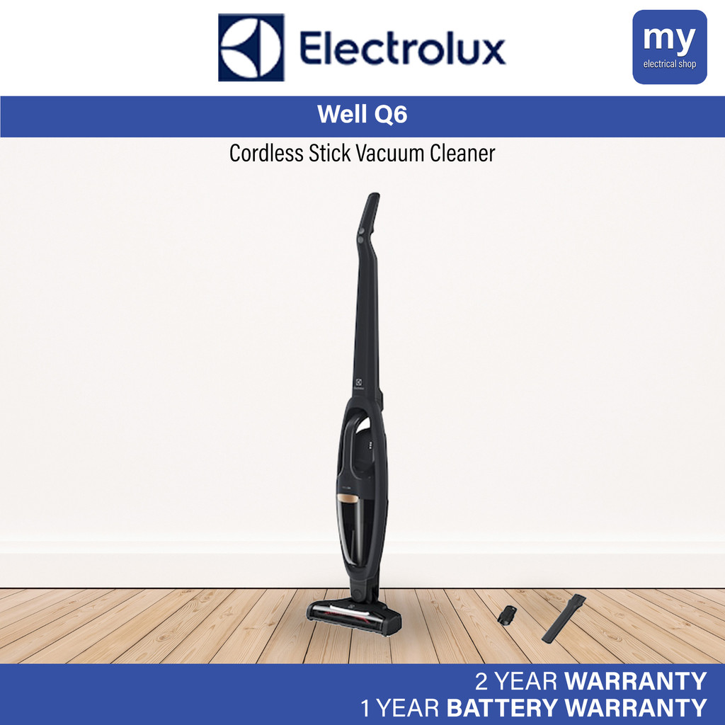 Electrolux WQ61-1OGG Cordless Vacuum Cleaner Well Q6 Electric