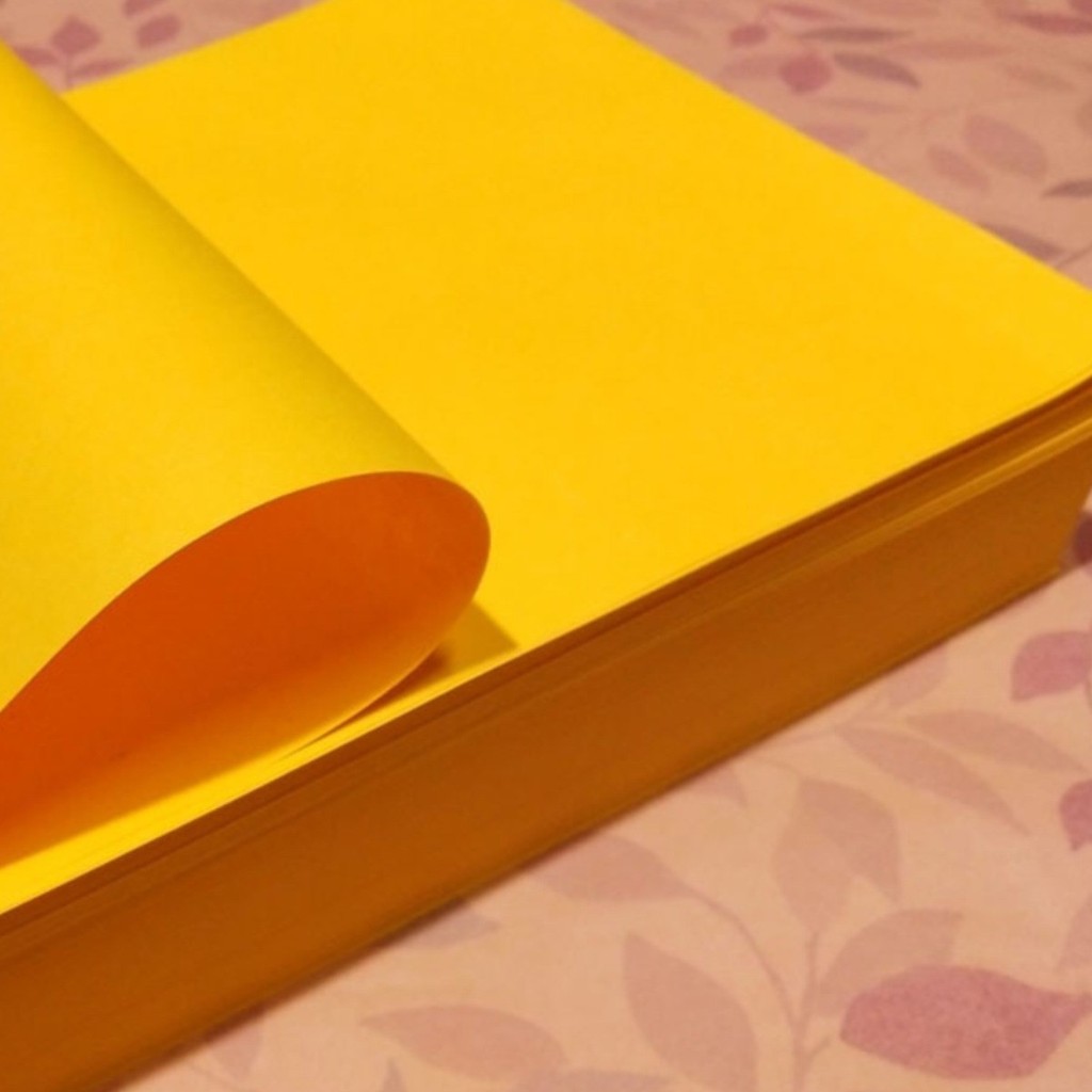 黄纸打印纸张包金黄疏文广告邮黄纸复印打印纸双面打表AYellow paper printing paper package golden ...