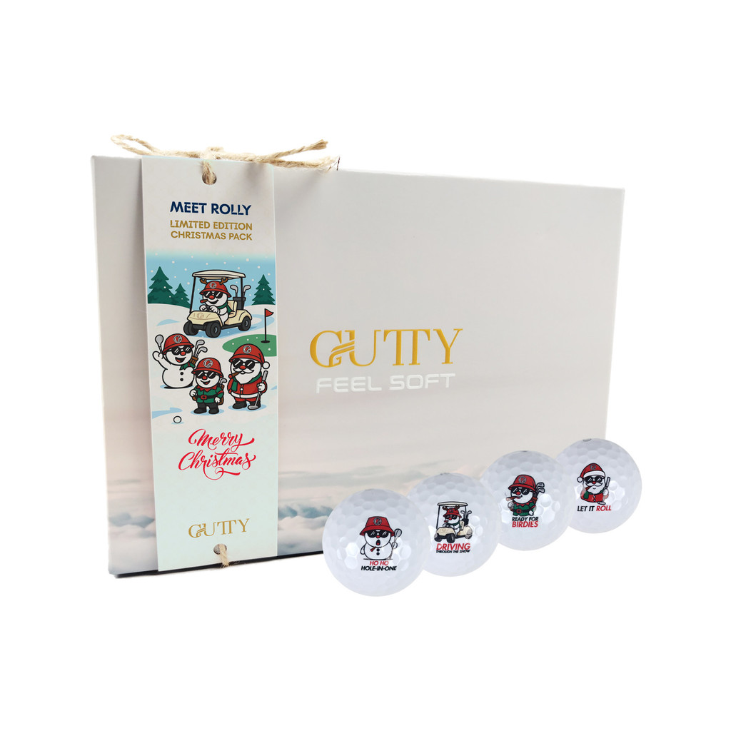 Gutty Feel Soft Golf Ball (Limited Edition) - Meet Rolly - Christmas ...